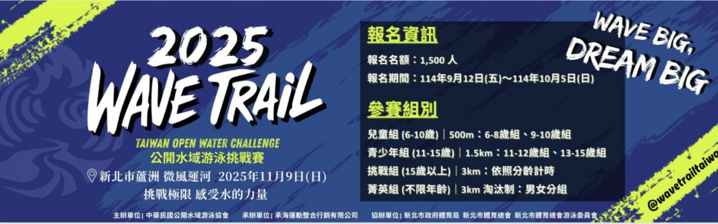 Wave Trail 2025 Taiwan Open Water Challenge